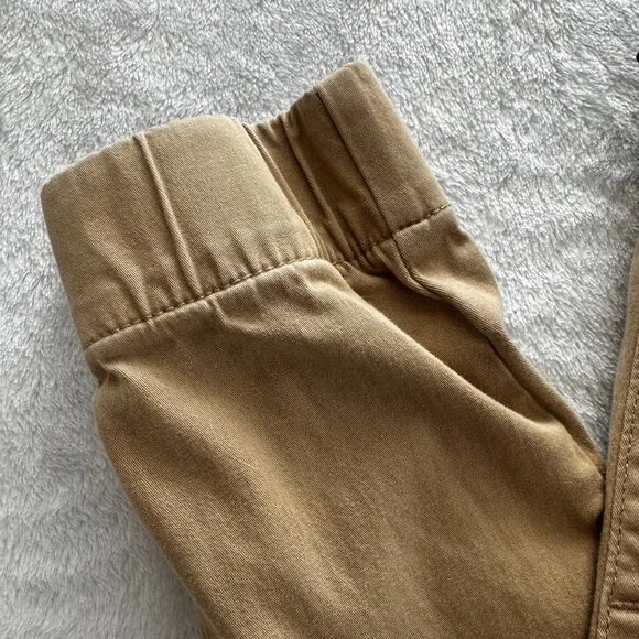 Hollister MT Men’s Joggers Tan Tapered Drawstring Tall Length - Picture 5 of 14